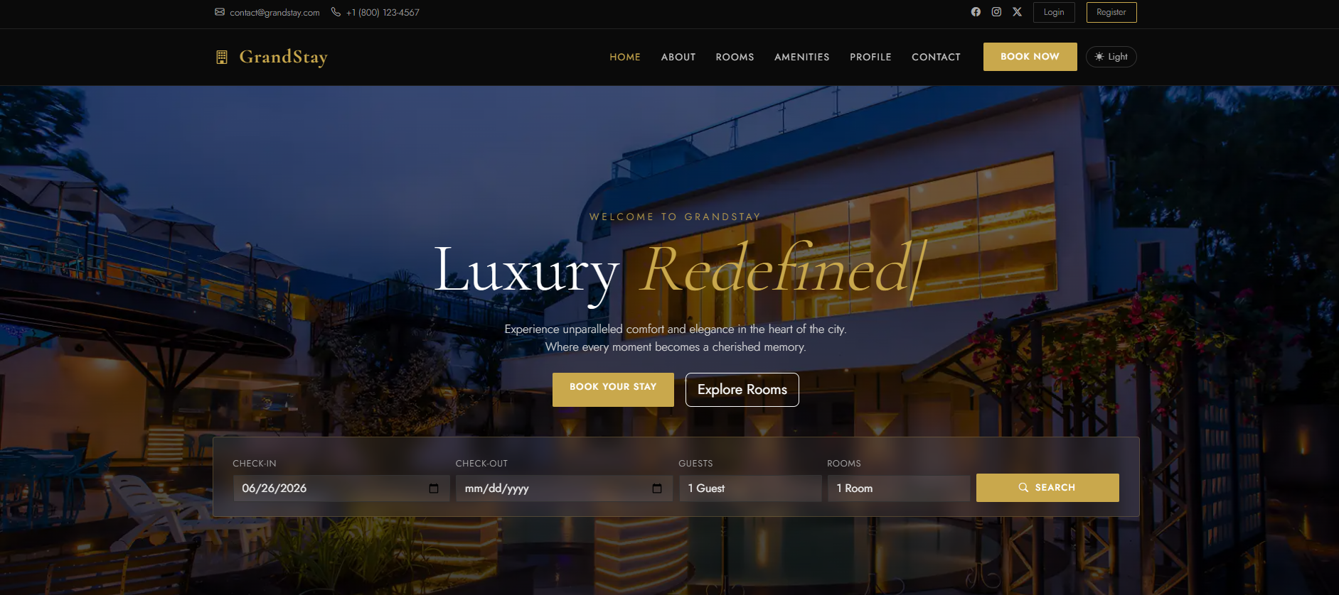 Hotel Management Platform